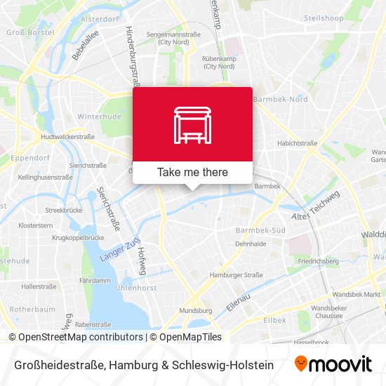 Großheidestraße map