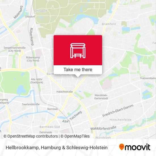 Карта Hellbrookkamp