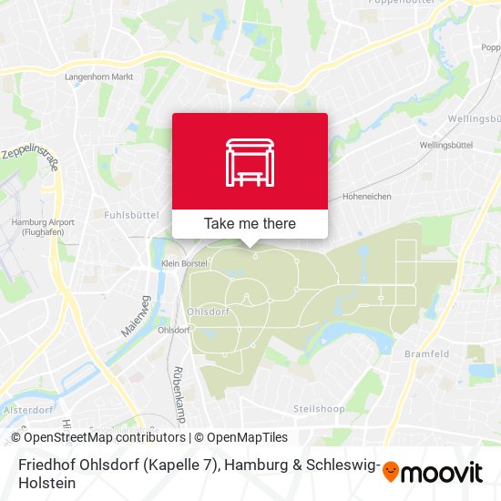 Friedhof Ohlsdorf (Kapelle 7) map