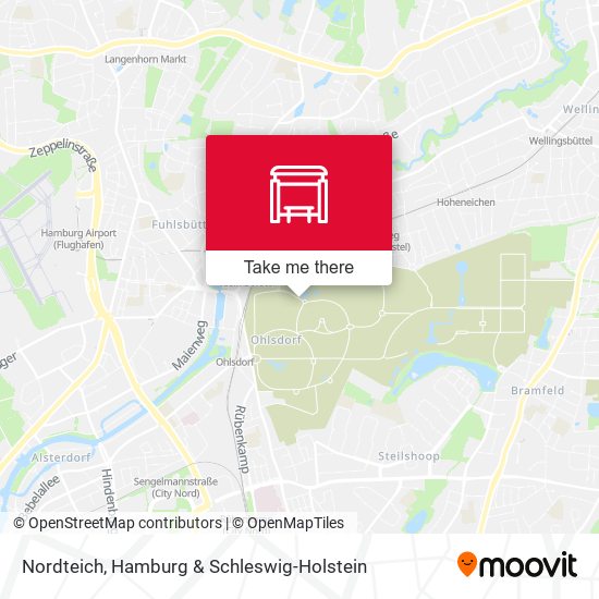 Nordteich map