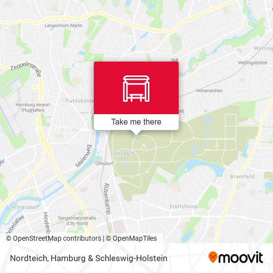 Nordteich map