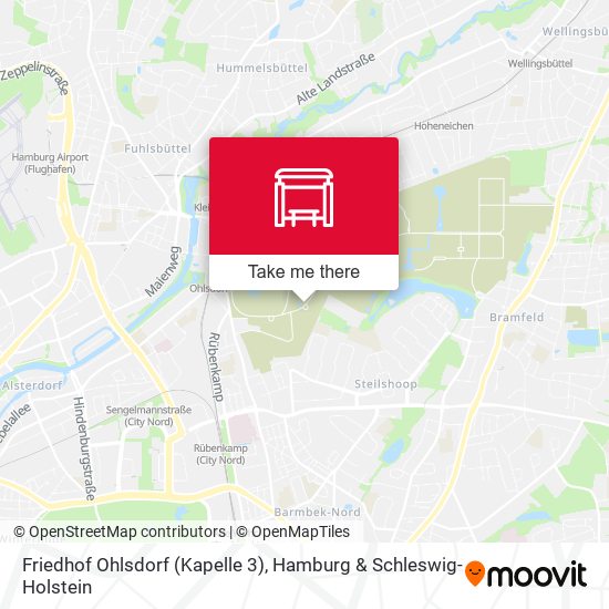 Friedhof Ohlsdorf (Kapelle 3) map