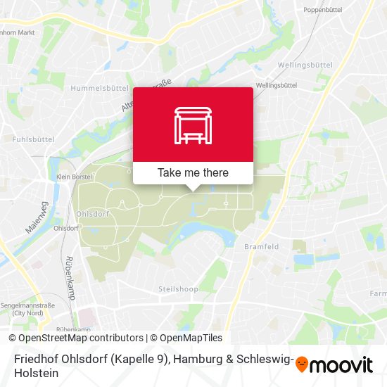 Friedhof Ohlsdorf (Kapelle 9) map