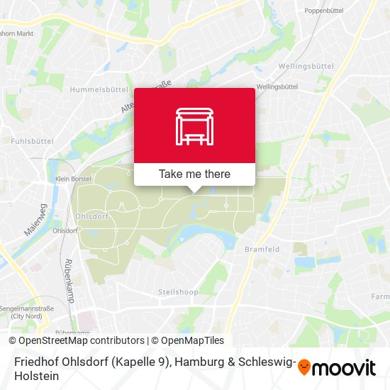 Friedhof Ohlsdorf (Kapelle 9) map