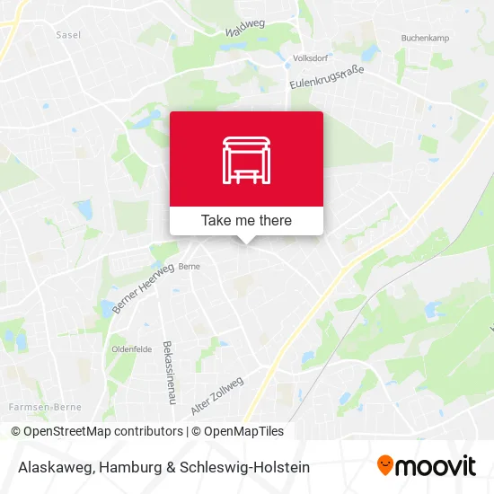 Карта Alaskaweg