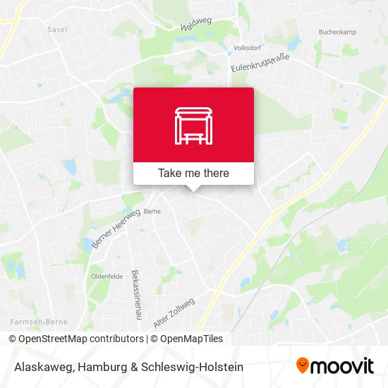 Карта Alaskaweg