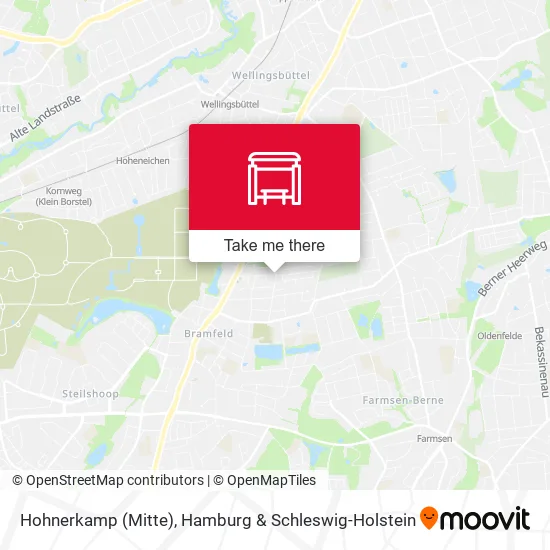 Карта Hohnerkamp (Mitte)