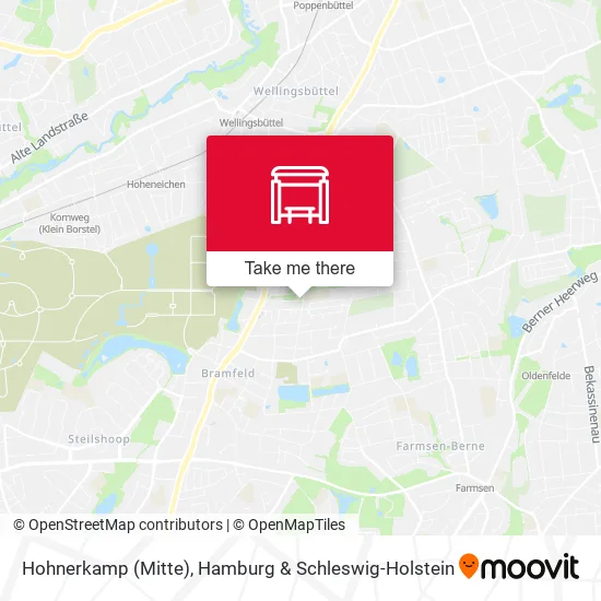 Карта Hohnerkamp (Mitte)