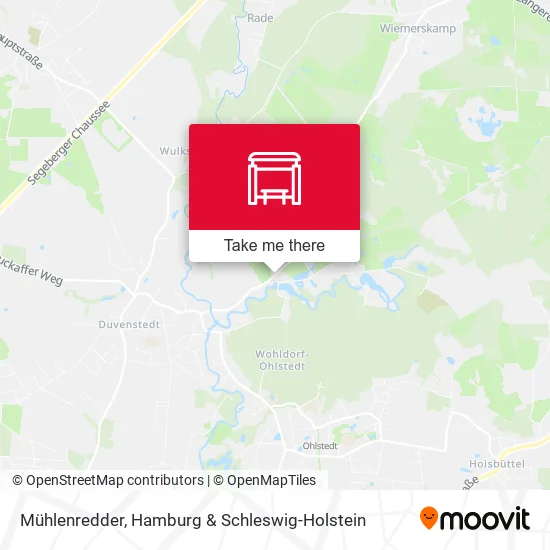 Карта Mühlenredder