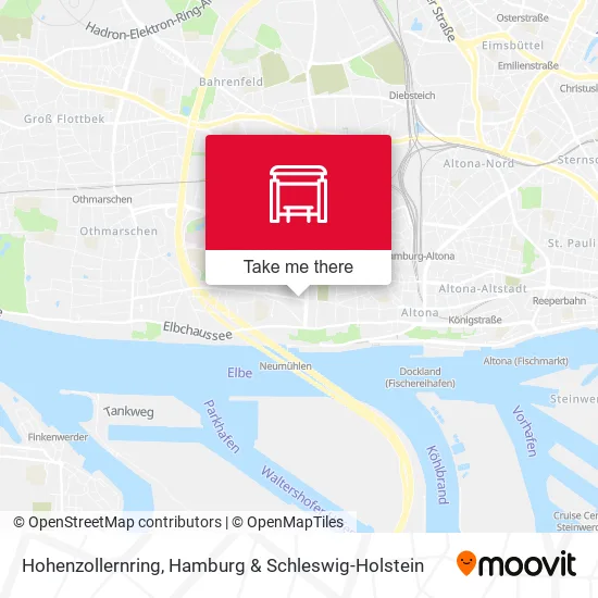 Карта Hohenzollernring