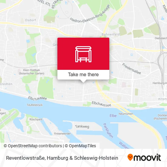 Карта Reventlowstraße