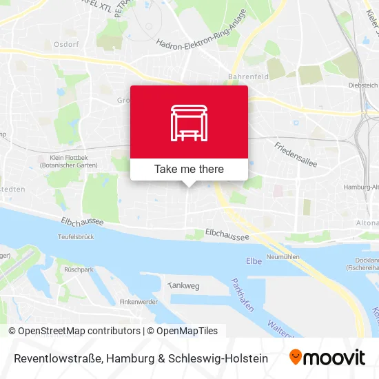 Карта Reventlowstraße