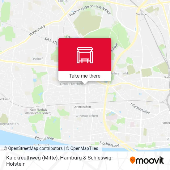 Карта Kalckreuthweg (Mitte)