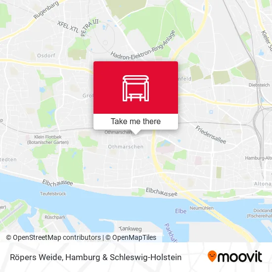 Карта Röpers Weide