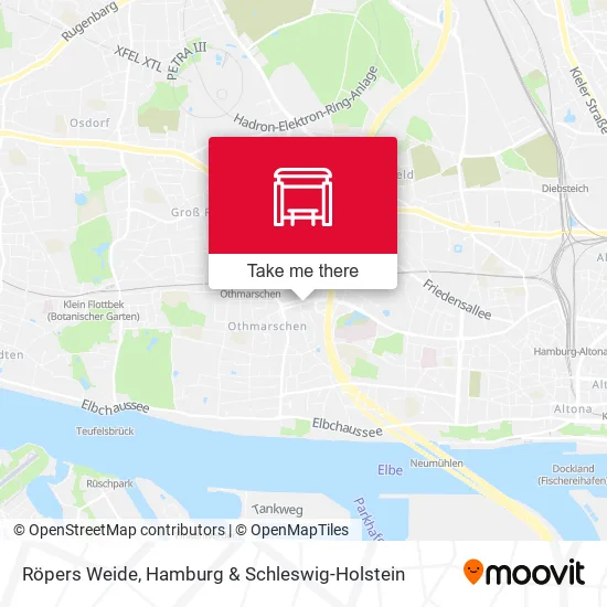 Карта Röpers Weide