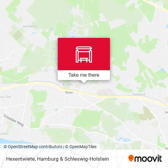 Карта Hexentwiete