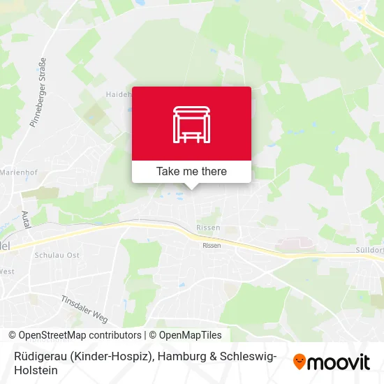 Rüdigerau (Kinder-Hospiz) map