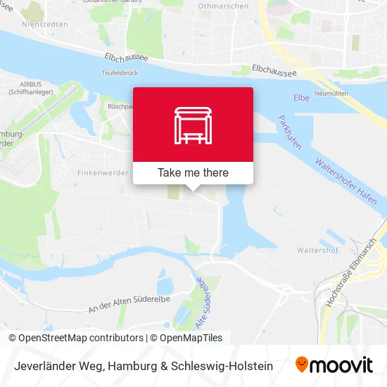 Карта Jeverländer Weg