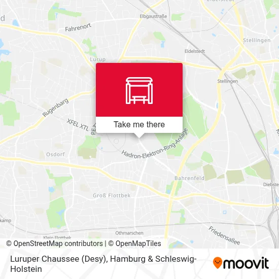 Luruper Chaussee (Desy) map