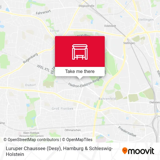 Luruper Chaussee (Desy) map