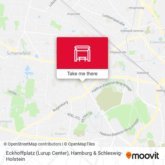 Eckhoffplatz (Lurup Center) map