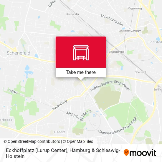 Карта Eckhoffplatz (Lurup Center)