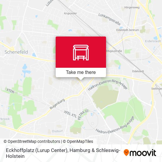 Eckhoffplatz (Lurup Center) map