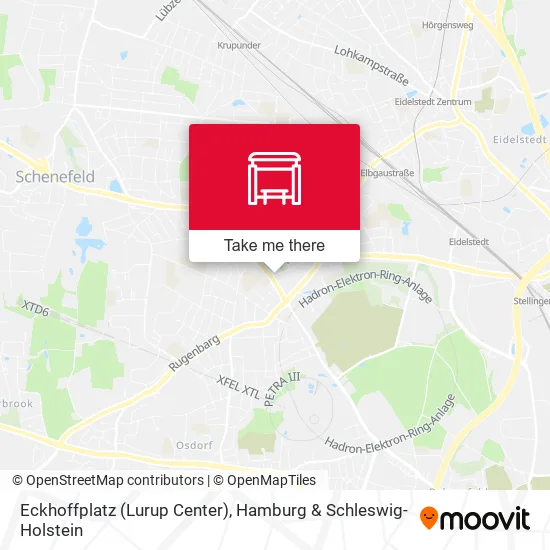 Карта Eckhoffplatz (Lurup Center)
