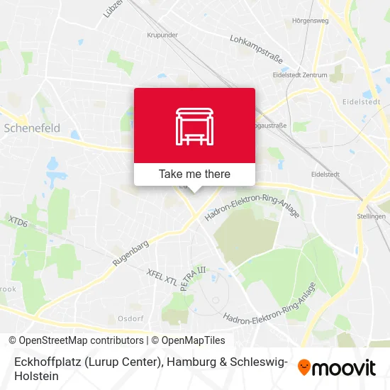 Карта Eckhoffplatz (Lurup Center)