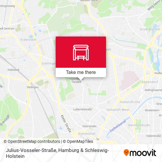 Julius-Vosseler-Straße map