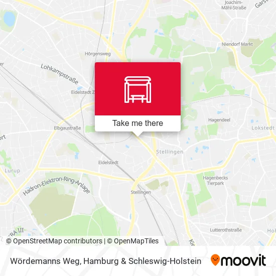 Карта Wördemanns Weg