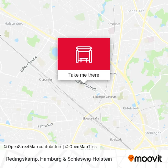 Карта Redingskamp