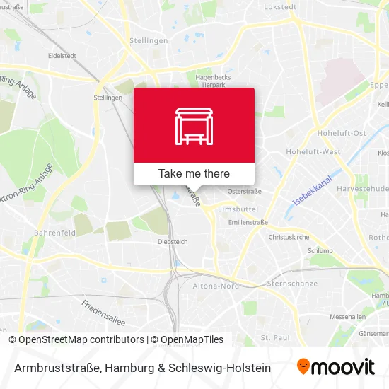 Карта Armbruststraße