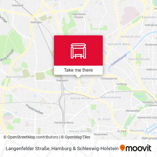 Langenfelder Straße map
