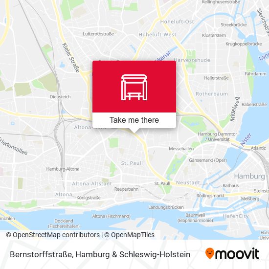 Bernstorffstraße map