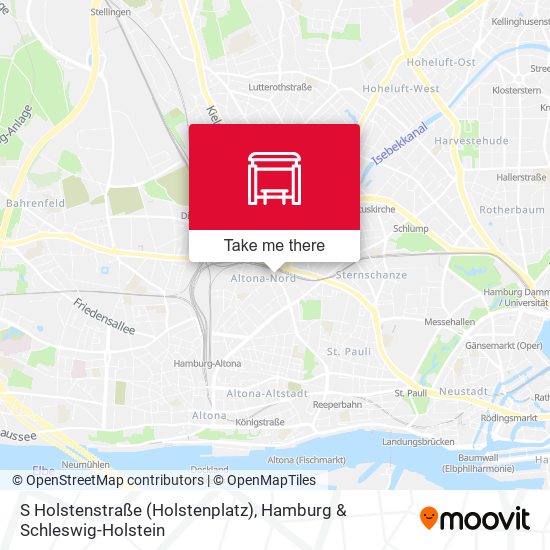 S Holstenstraße (Holstenplatz) map