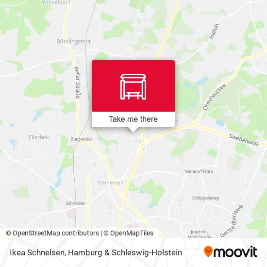 Карта Ikea Schnelsen