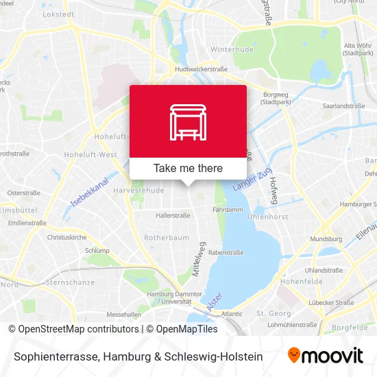 Карта Sophienterrasse