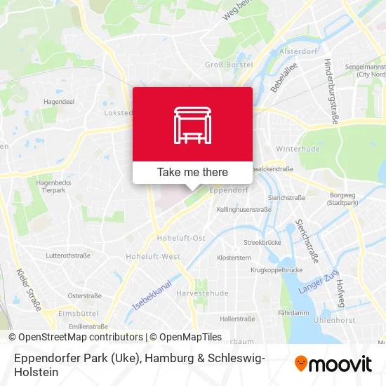 Карта Eppendorfer Park (Uke)