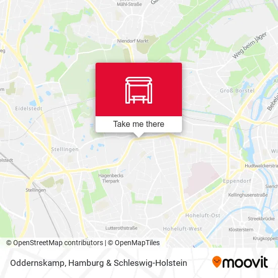 Карта Oddernskamp