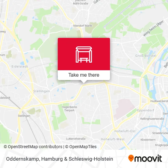 Карта Oddernskamp
