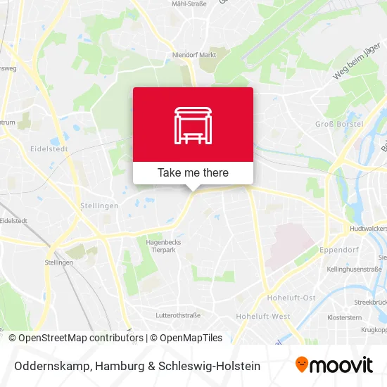 Карта Oddernskamp