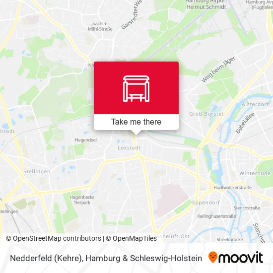 Карта Nedderfeld (Kehre)
