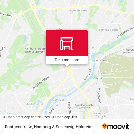 Карта Röntgenstraße