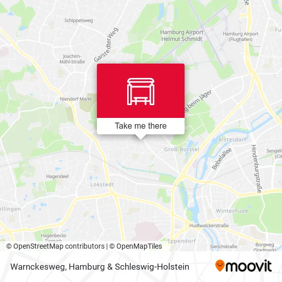 Карта Warnckesweg