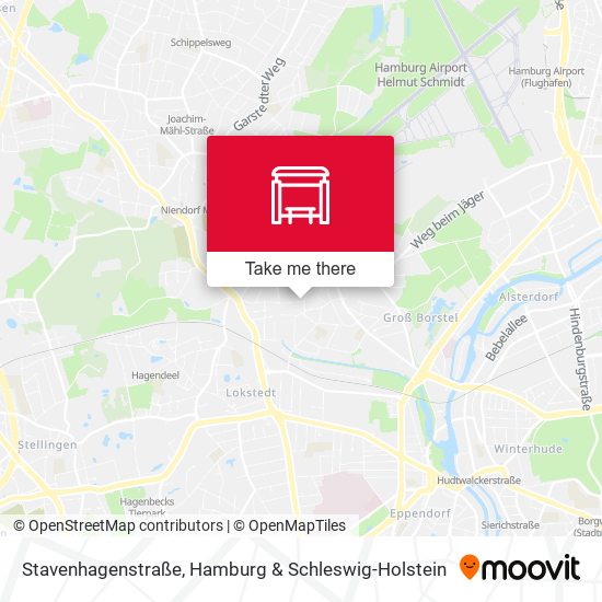 Stavenhagenstraße map