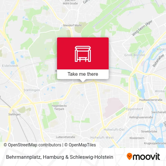 Behrmannplatz map