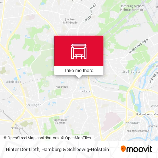 Карта Hinter Der Lieth