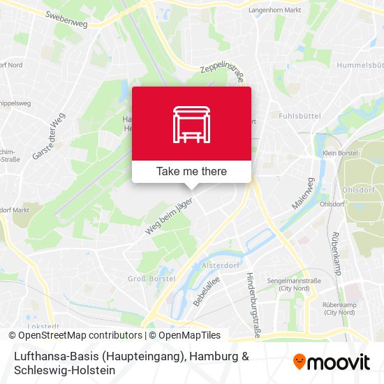 Lufthansa-Basis (Haupteingang) map