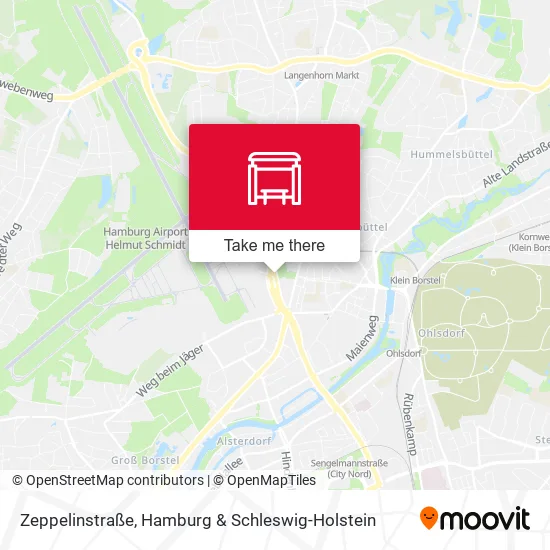 Карта Zeppelinstraße